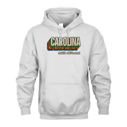 Your Name Built Different Retro Shirt CAROLINA M1-26