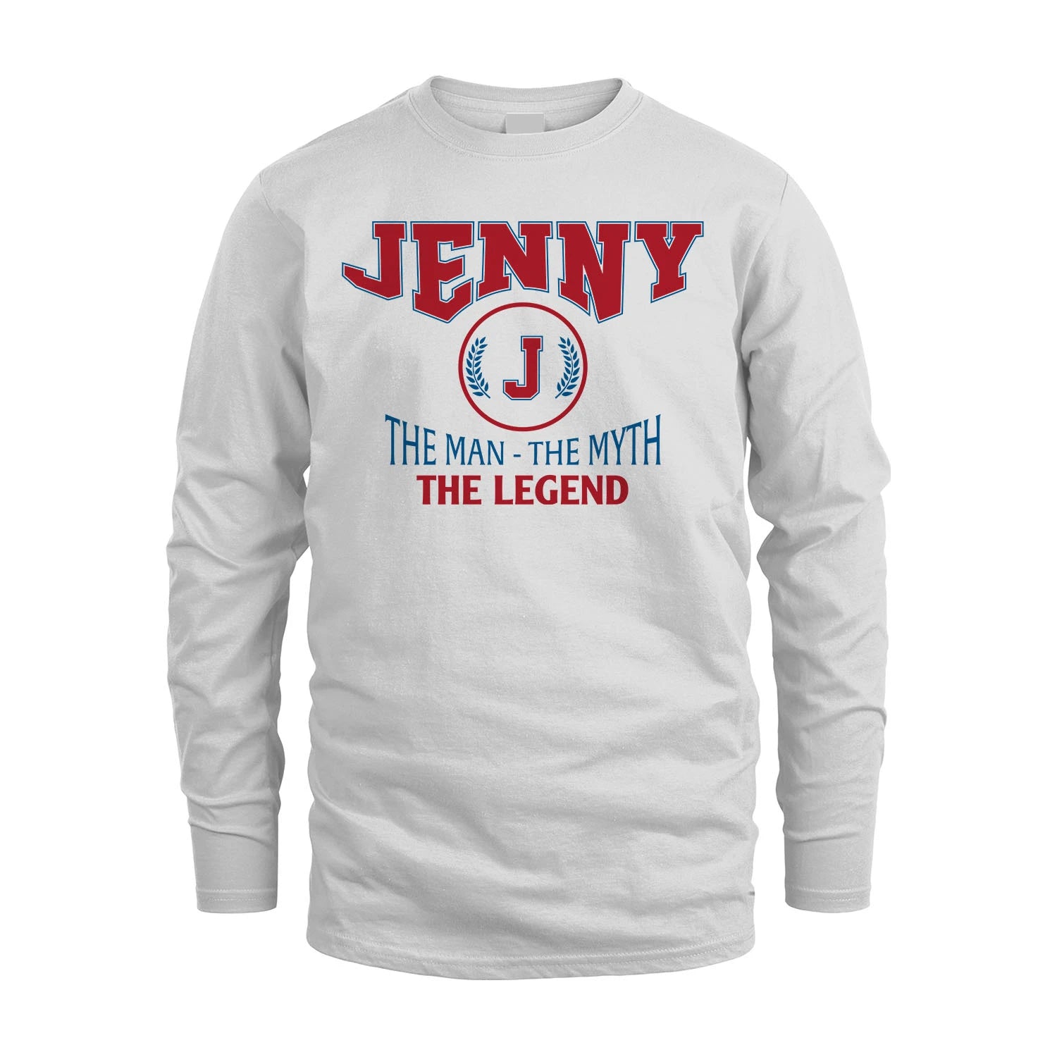 The Man The Myth The Legend Jet Style Shirt JENNY M1-9