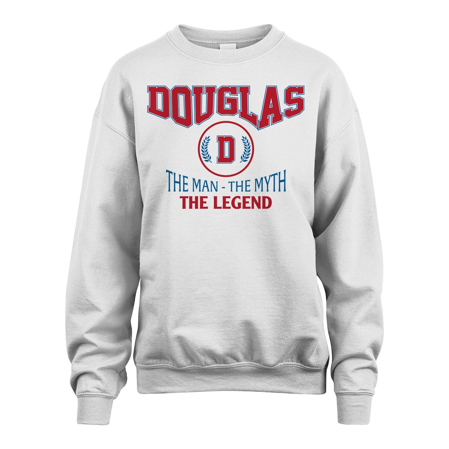 The Man The Myth The Legend Jet Style Shirt DOUGLAS M1-9