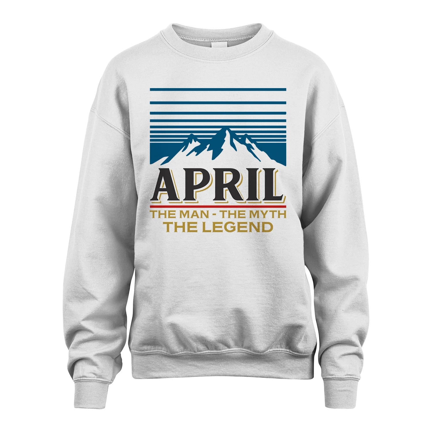 The Man The Myth The Legend Vintage Mountain Shirt APRIL M1-19