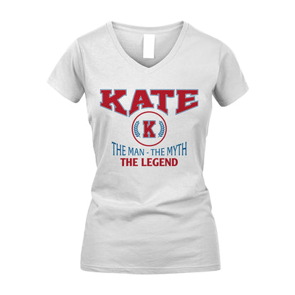 The Man The Myth The Legend Jet Style Shirt KATE M1-9