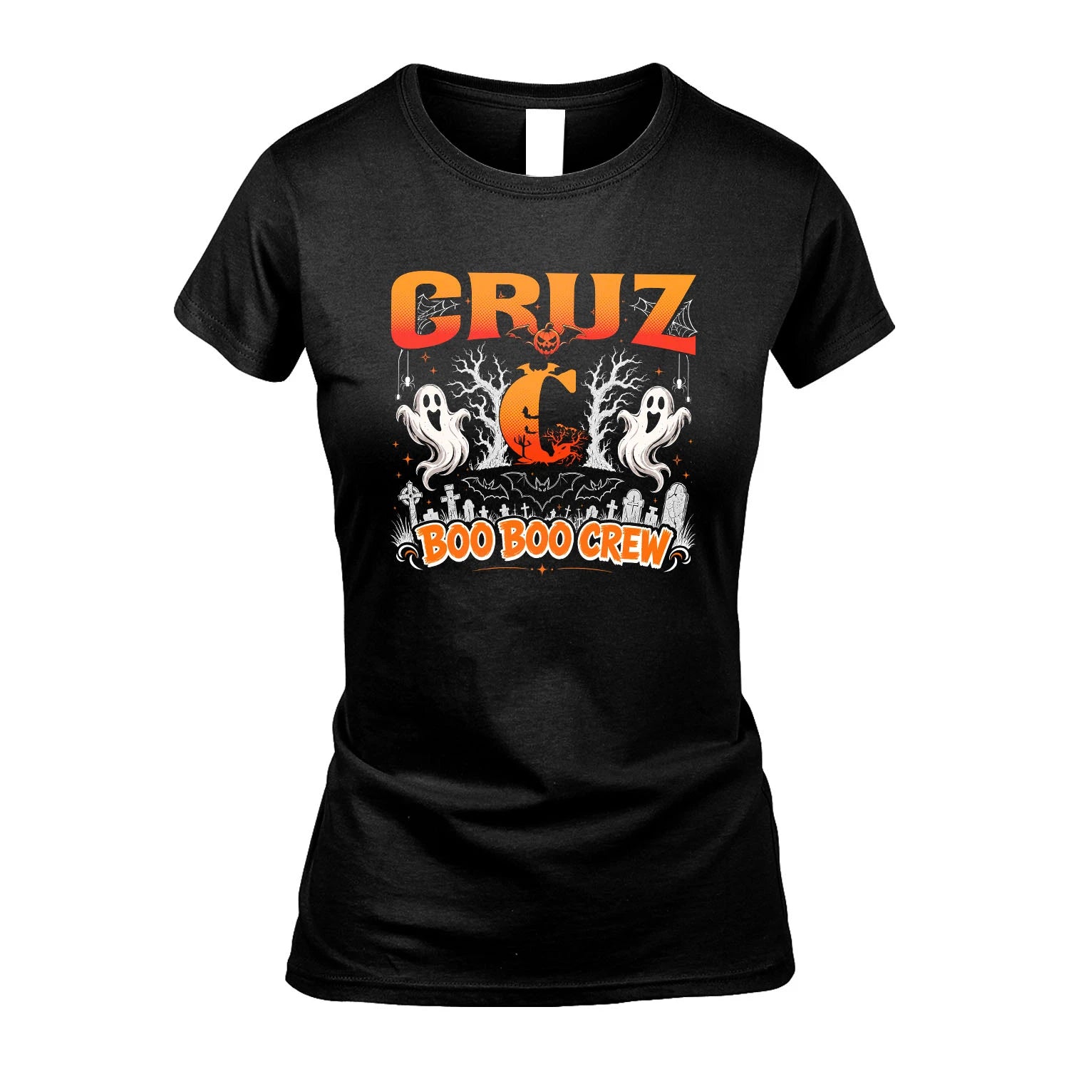 Boo Boo Crew Halloween Custom Name Shirt CRUZ M1-28