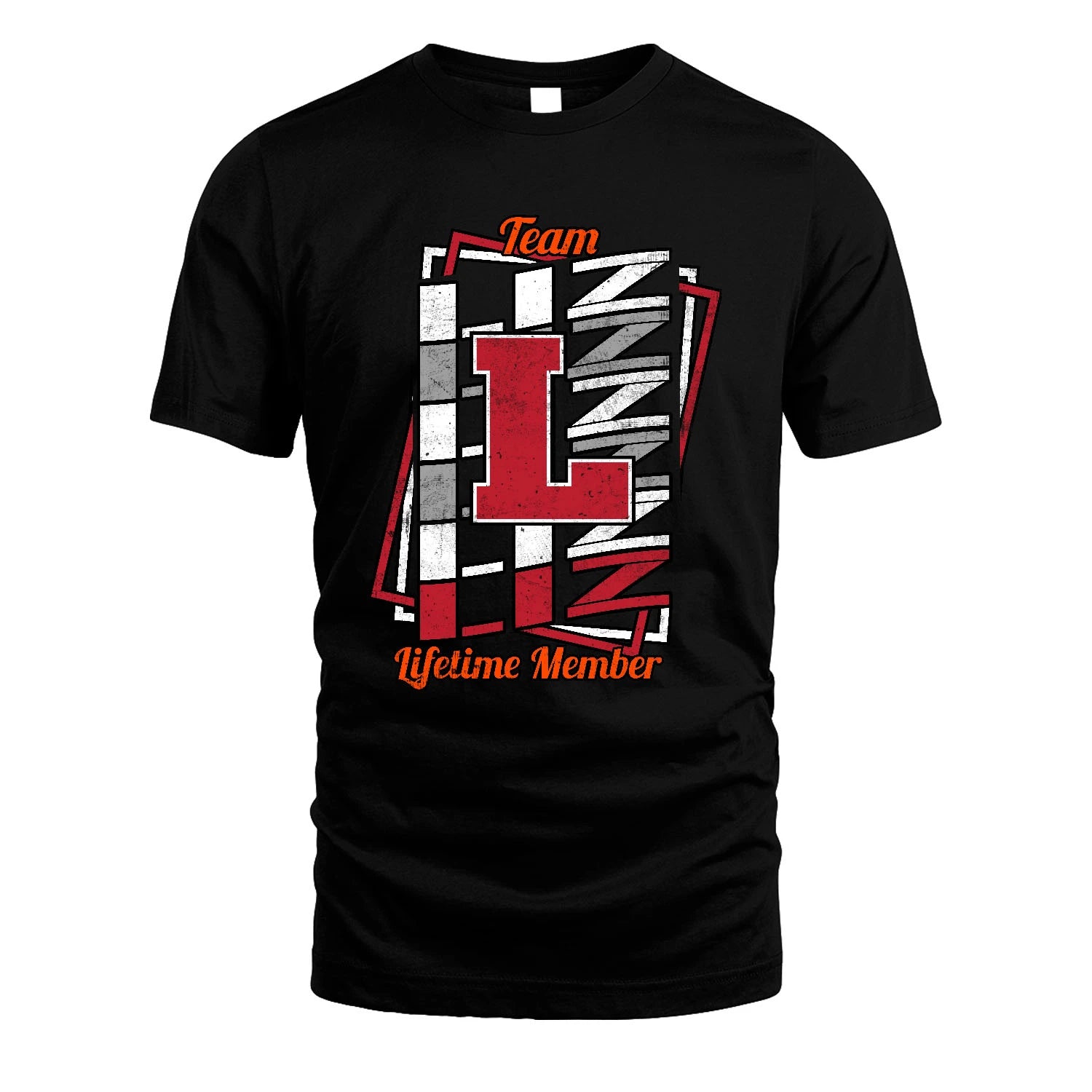 Team Your Name Lifetime Member Sporty Shirt LIZ M1-25