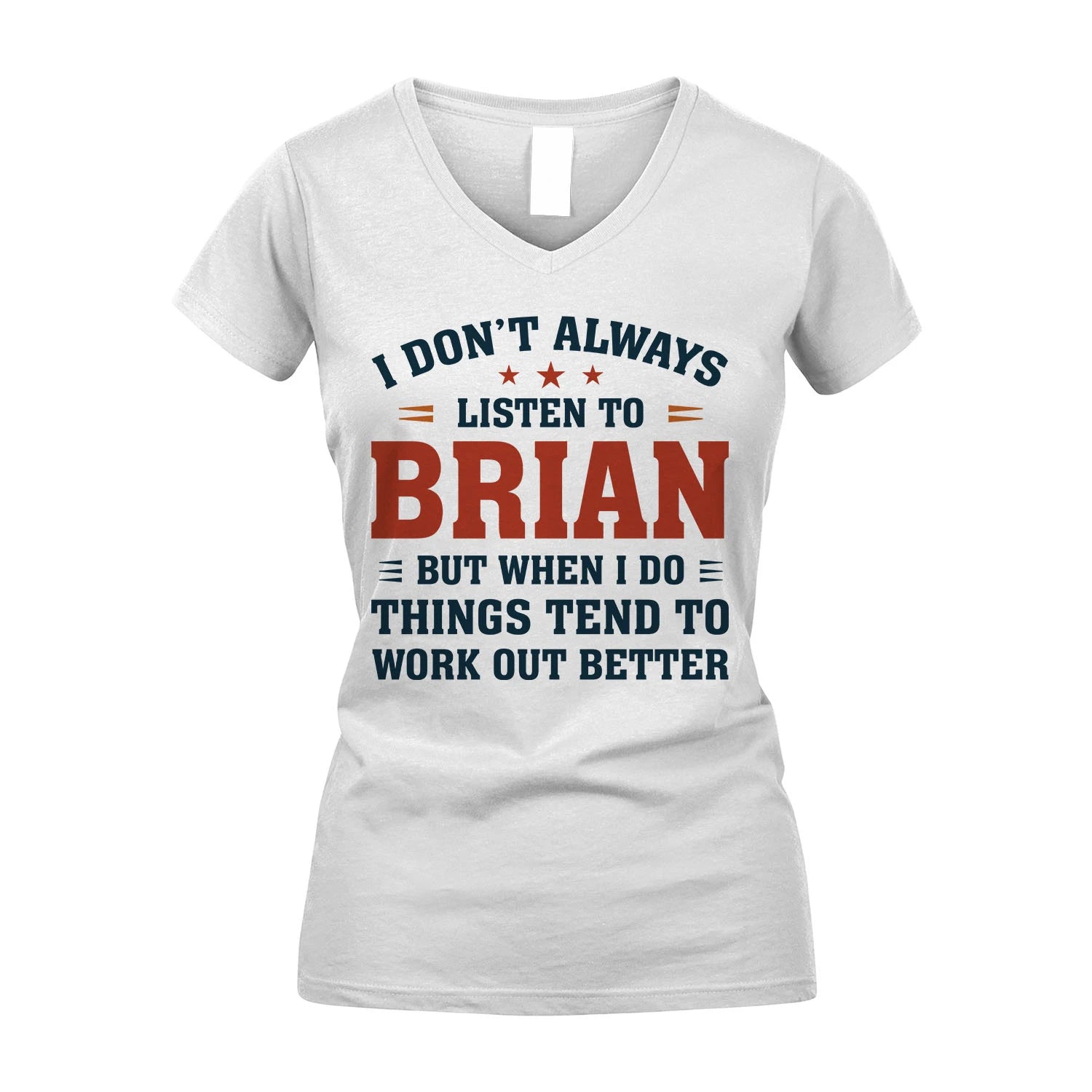 I Don't Always Listen To... BRIAN M1-2