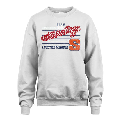 Team Your Name Lifetime Member Vintage Shirt SHIRLEY M1-24