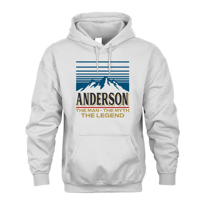 The Man The Myth The Legend Vintage Mountain Shirt ANDERSON M1-19