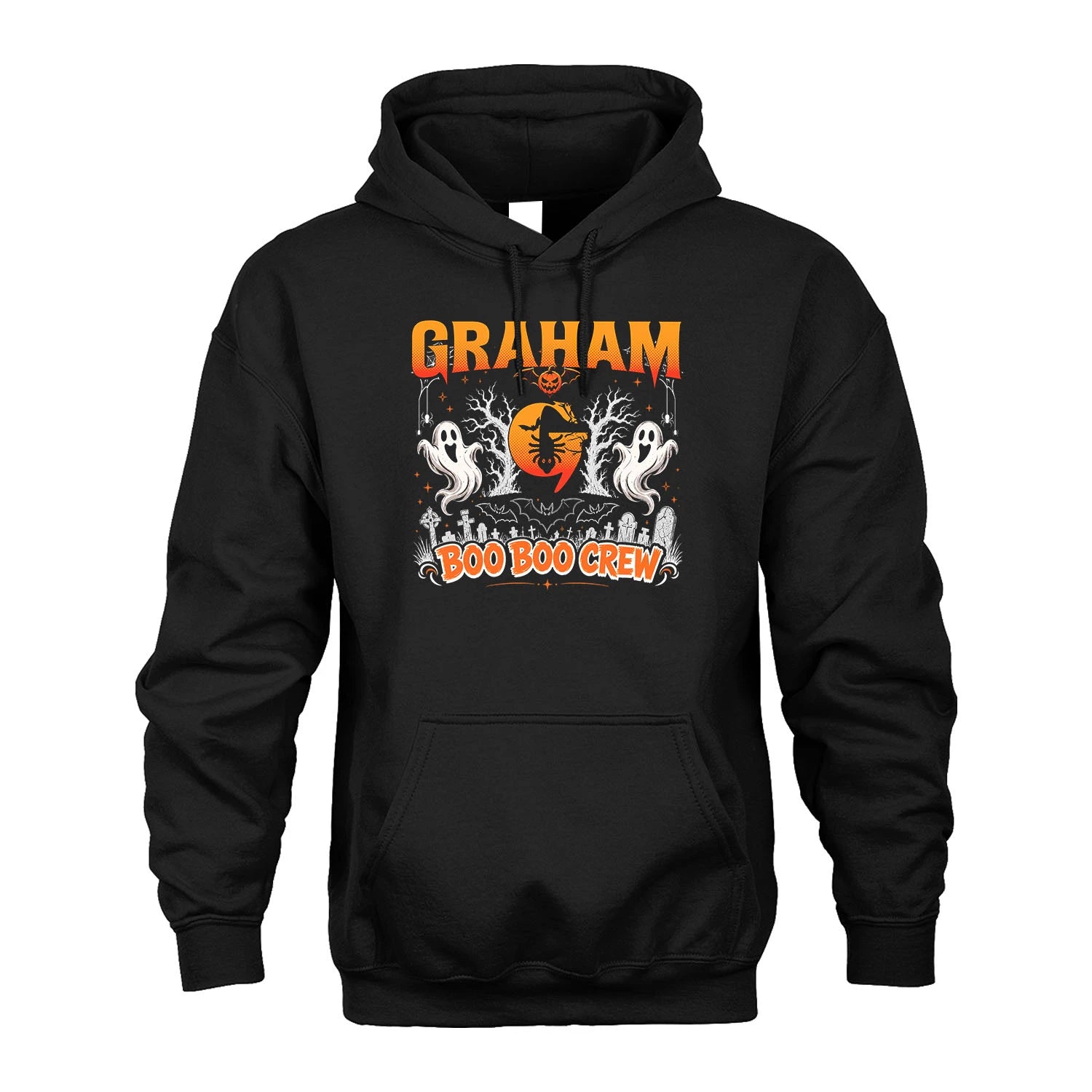 Boo Boo Crew Halloween Custom Name Shirt GRAHAM M1-28