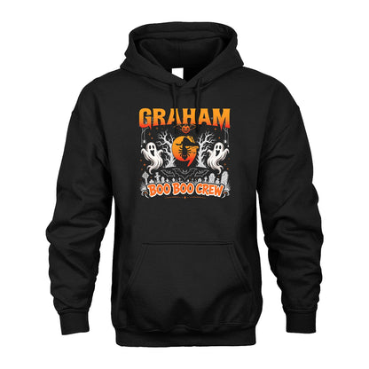 Boo Boo Crew Halloween Custom Name Shirt GRAHAM M1-28