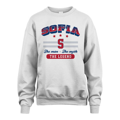The Man The Myth The Legend With Your Name Shirt SOFIA M1-35