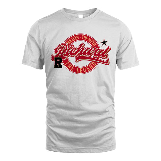 The Man The Myth The Legend Sporty Shirt RICHARD M1-14