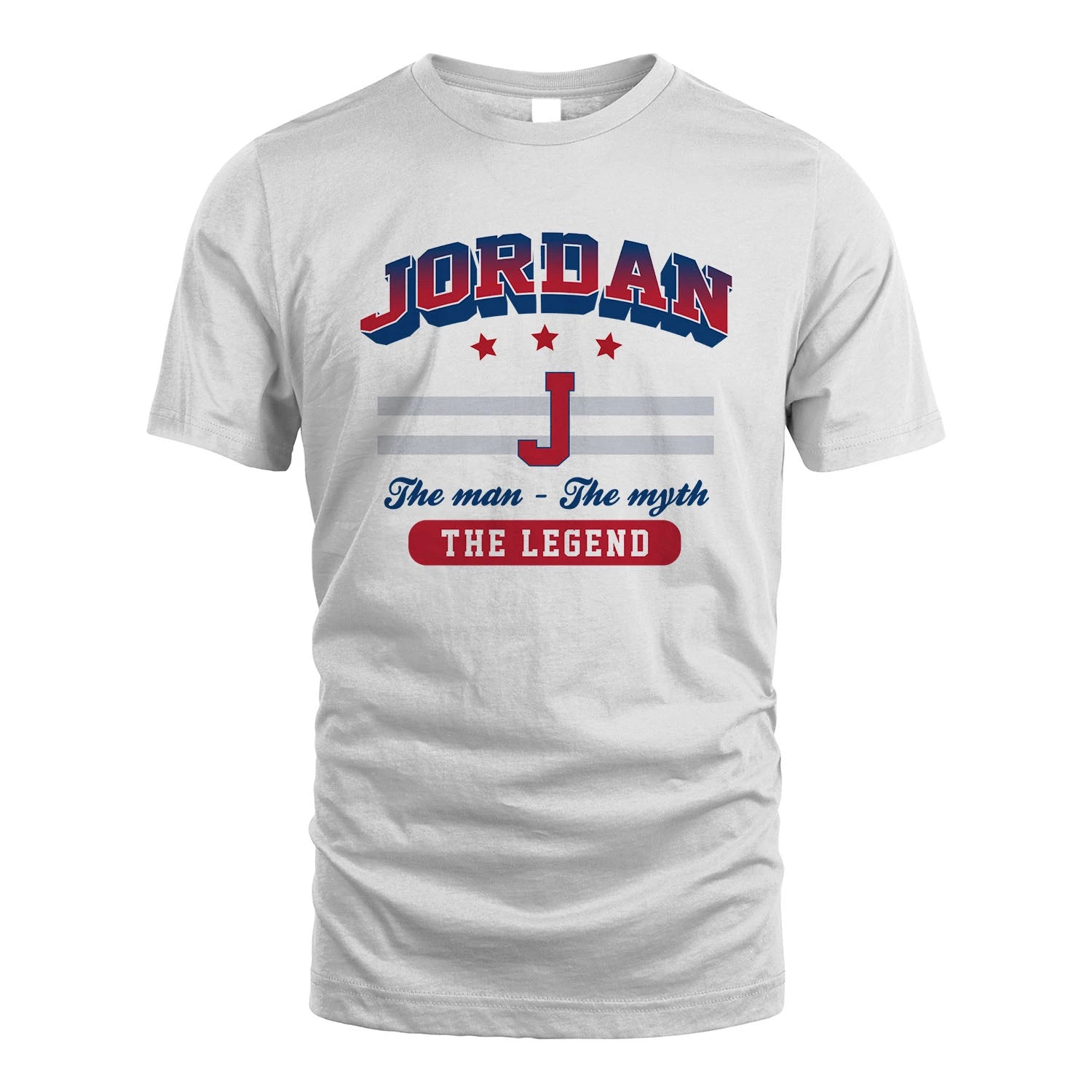 The Man The Myth The Legend With Your Name Shirt JORDAN M1-35