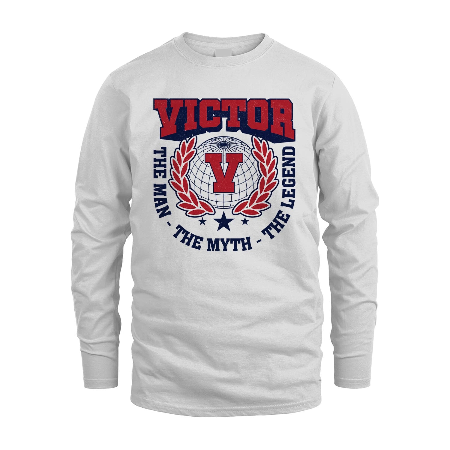 The Man The Myth The Legend Logo Shirt VICTOR M1-30