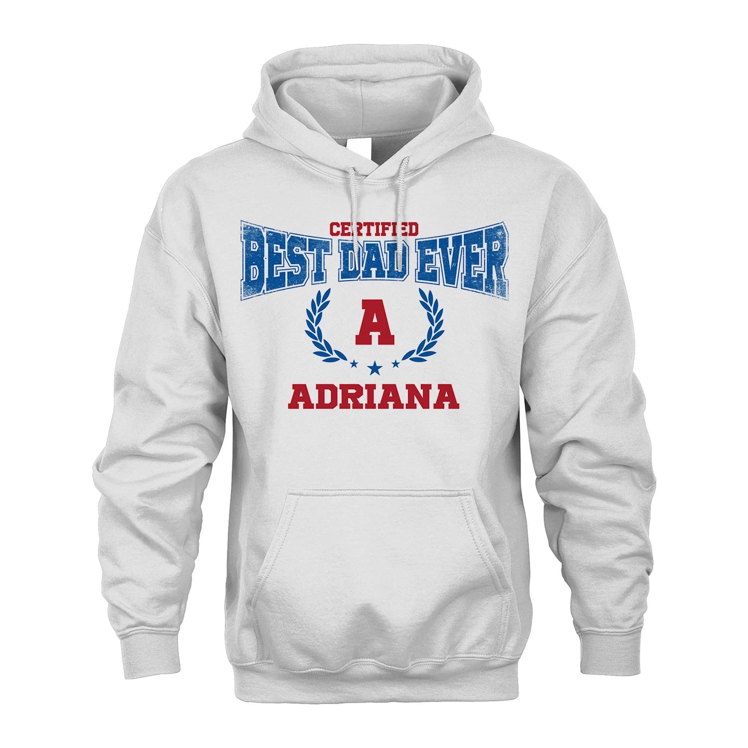 Certified Best Dad Ever Shirt ADRIANA M1-11