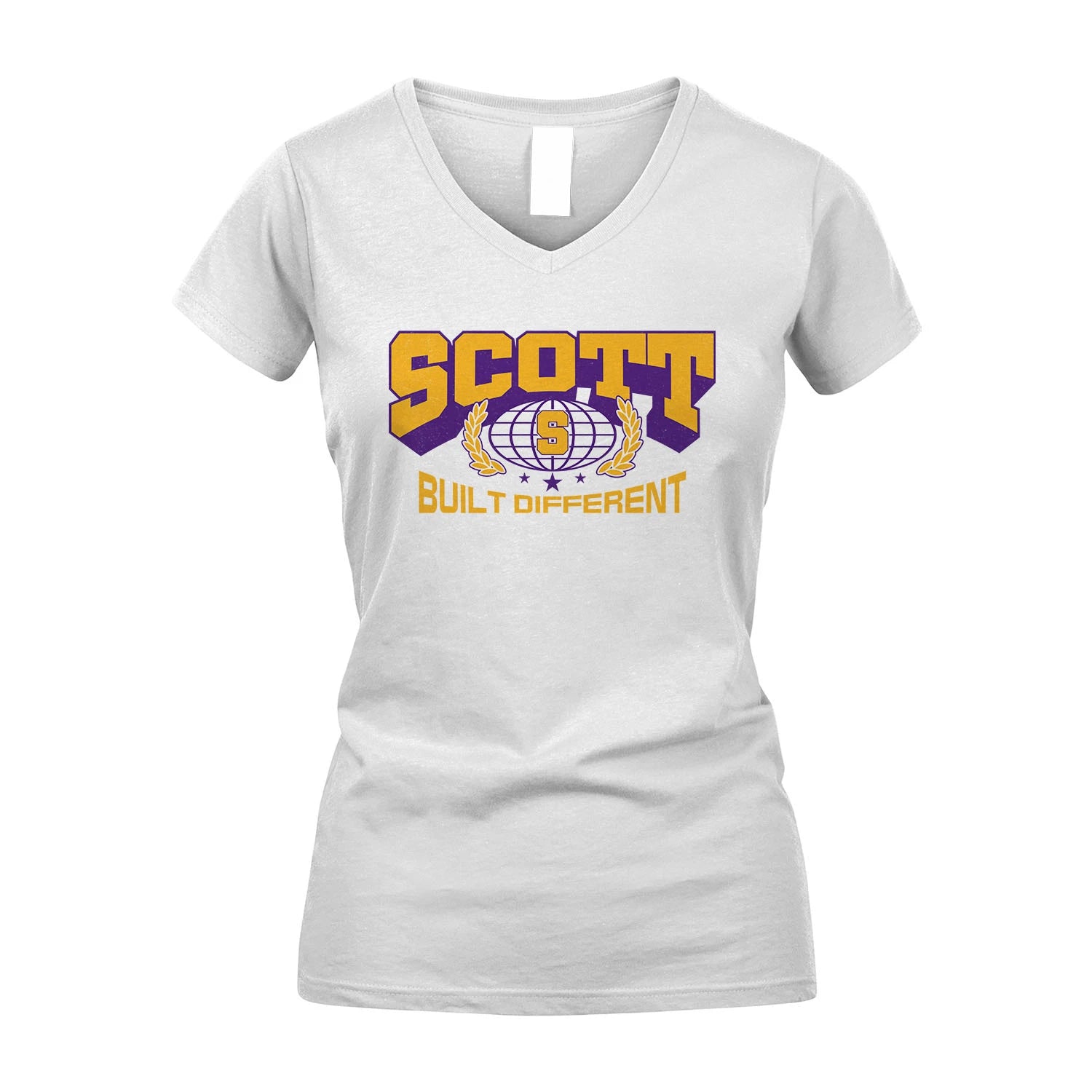 Your Name Built Different Sporty Shirt SCOTT M1-32