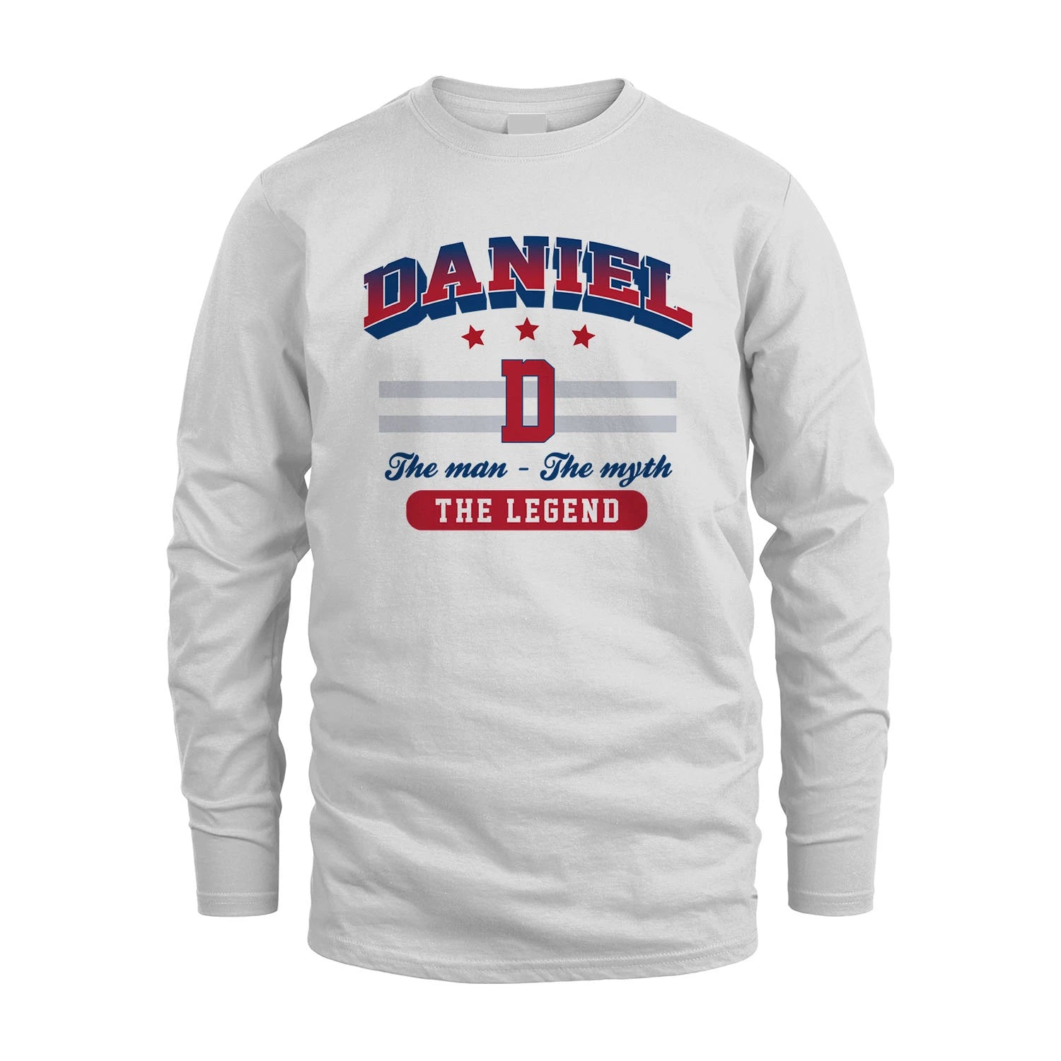 The Man The Myth The Legend With Your Name Shirt DANIEL M1-35
