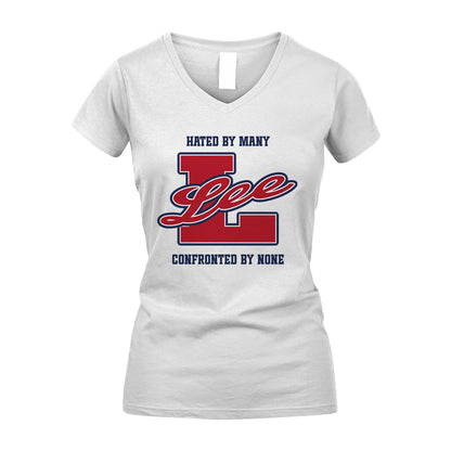 Hated By Many Confronted By None Personalized Name Shirt LEE M1-8