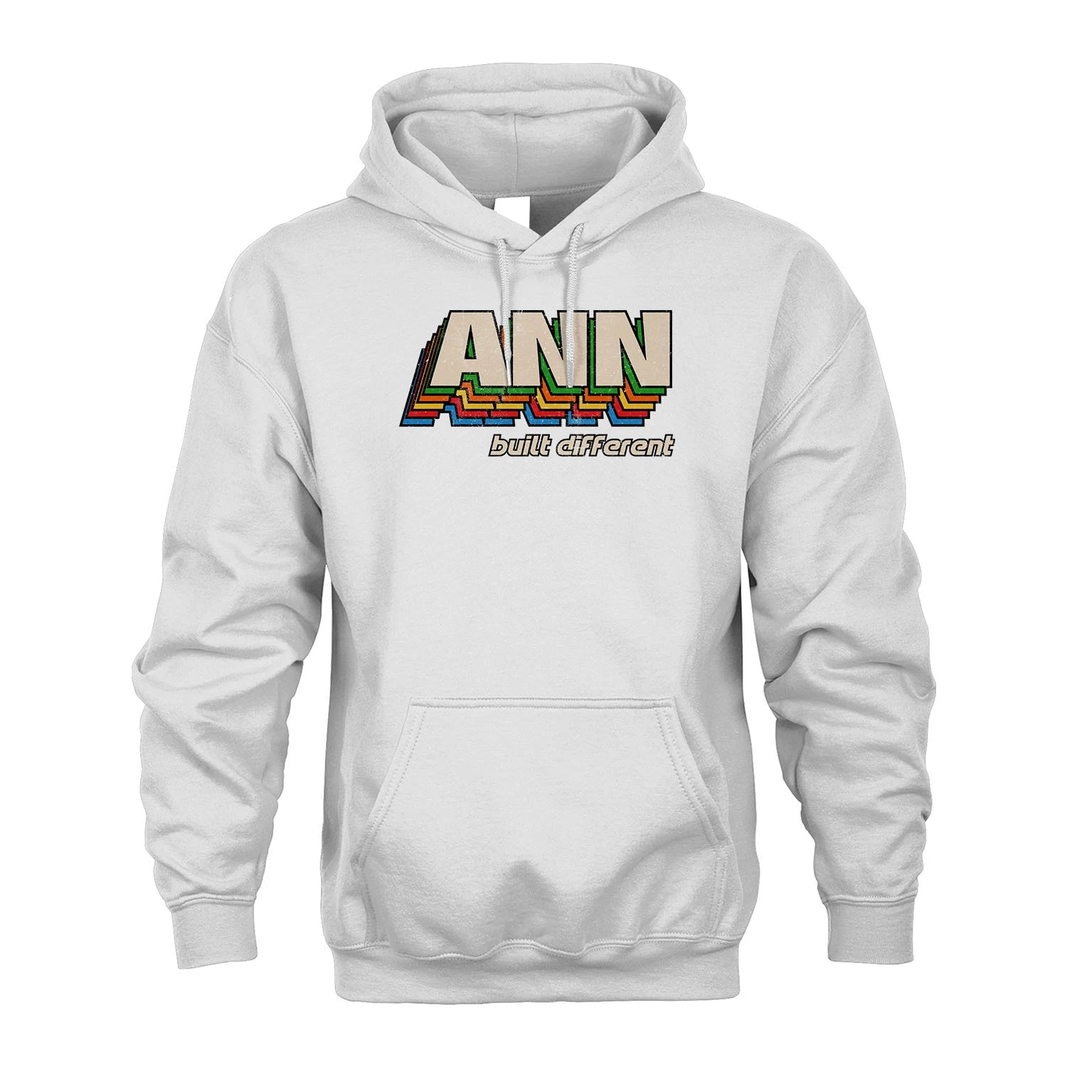 Your Name Built Different Retro Shirt ANN M1-26
