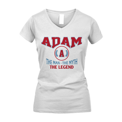 The Man The Myth The Legend Jet Style Shirt ADAM M1-9