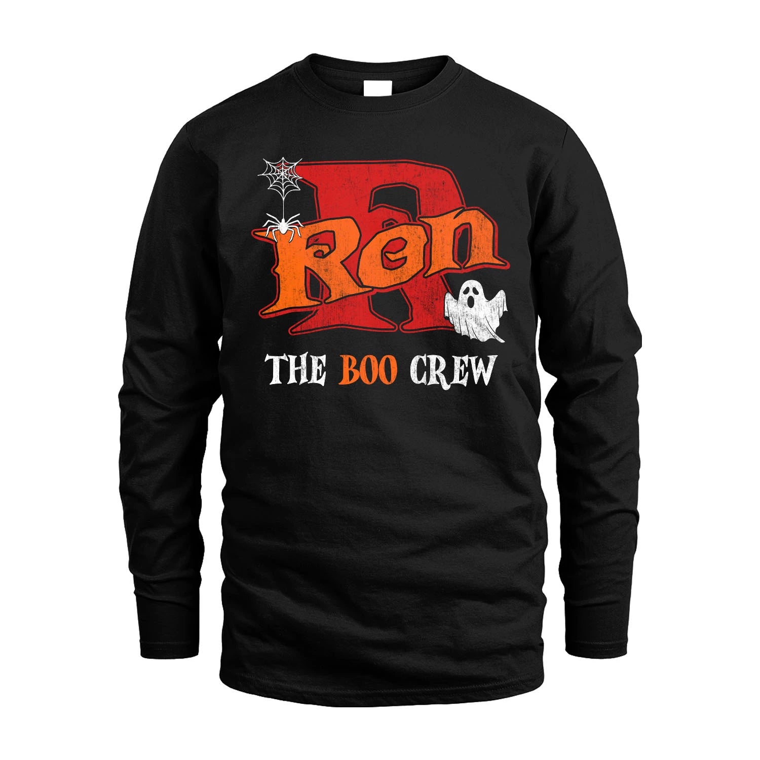 The Boo Crew Halloween Custom Name Shirt RON M1-22