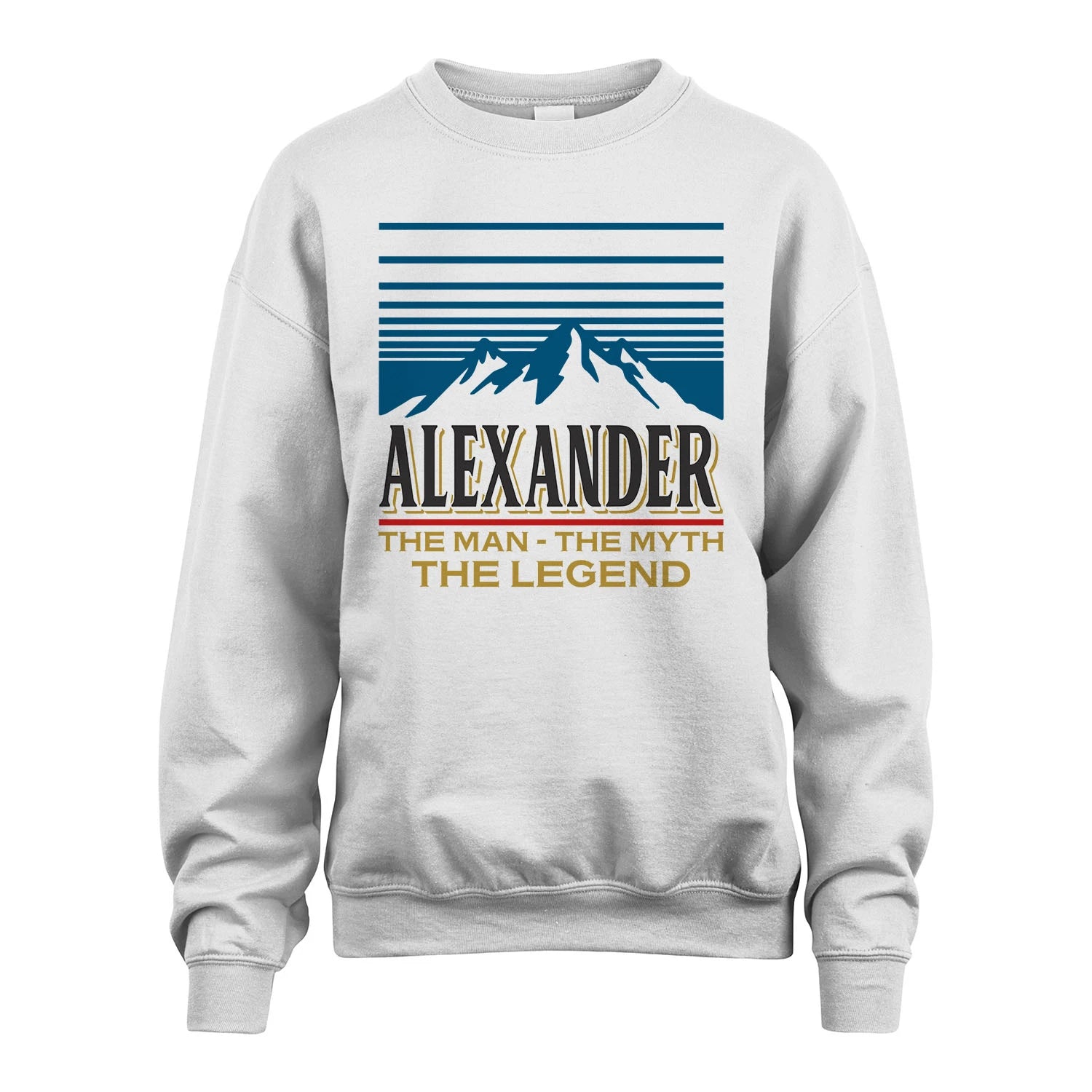 The Man The Myth The Legend Vintage Mountain Shirt ALEXANDER M1-19