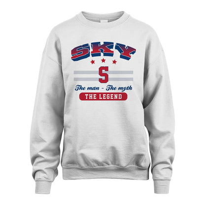 The Man The Myth The Legend With Your Name Shirt SKY M1-35