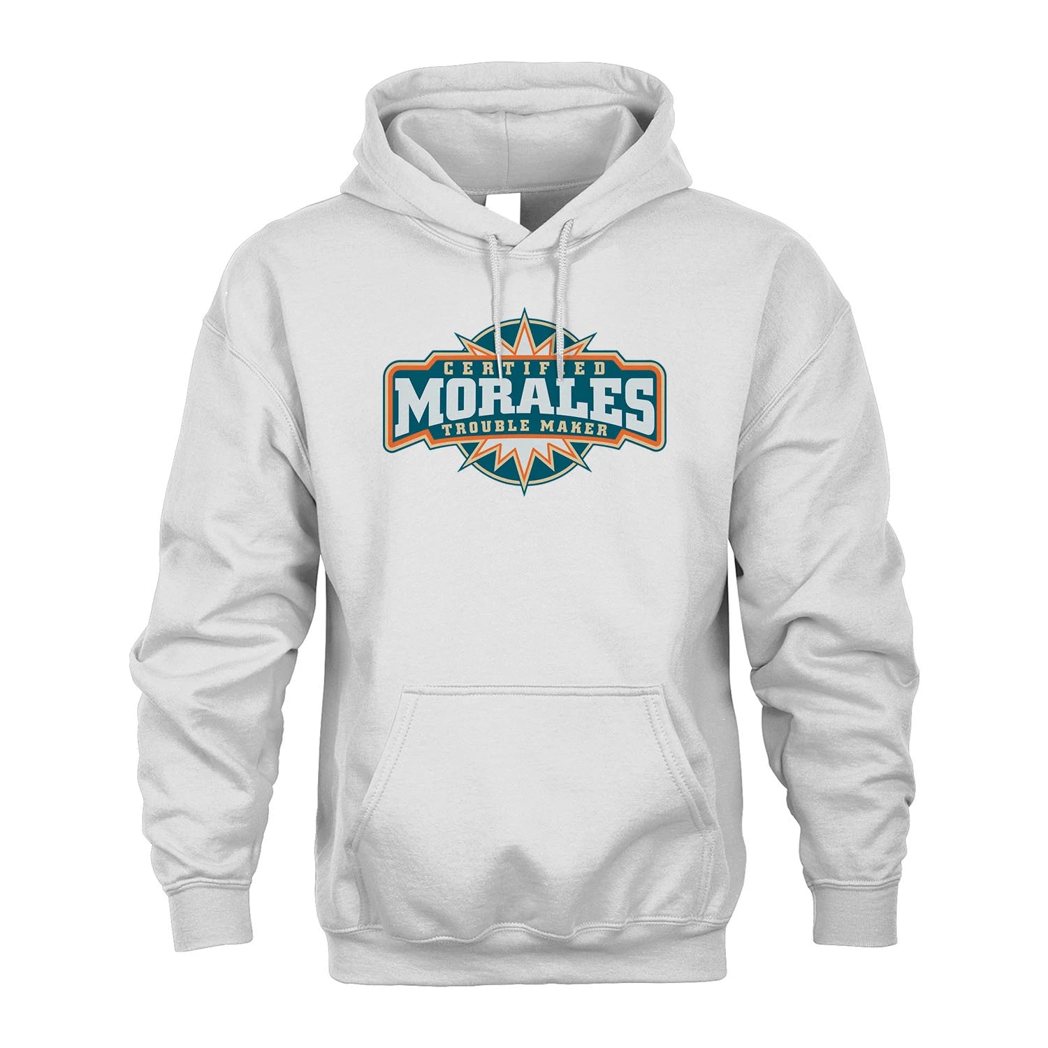 Certified Your Name Trouble Maker Shirt MORALES M1-36