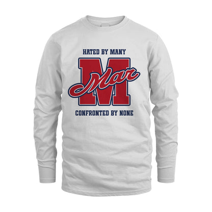 Hated By Many Confronted By None Personalized Name Shirt MAR M1-8