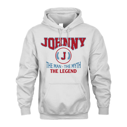 The Man The Myth The Legend Jet Style Shirt JOHNNY M1-9