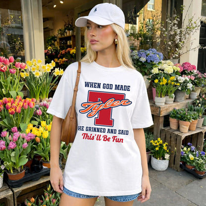 God Made Your Name Custom Shirt TYLER M1-16