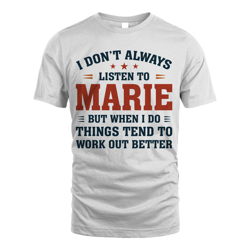 I Don't Always Listen To... MARIE M1-2