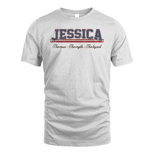 The Man The Myth The Legend Vintage Shirt JESSICA M1-6