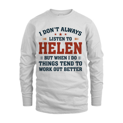 I Don't Always Listen To... HELEN M1-2