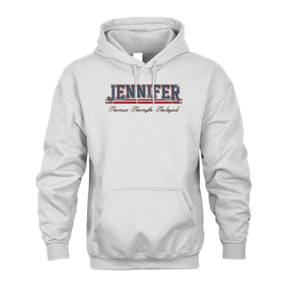 The Man The Myth The Legend Vintage Shirt JENNIFER M1-6