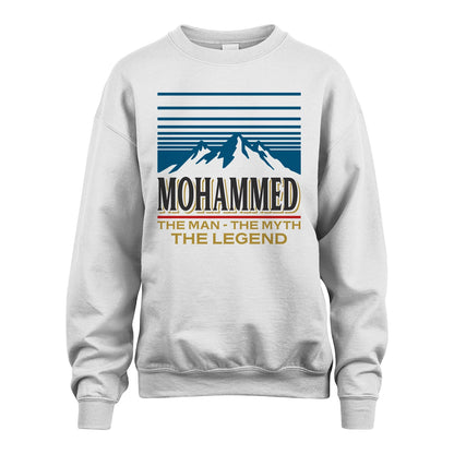 The Man The Myth The Legend Vintage Mountain Shirt MOHAMMED M1-19