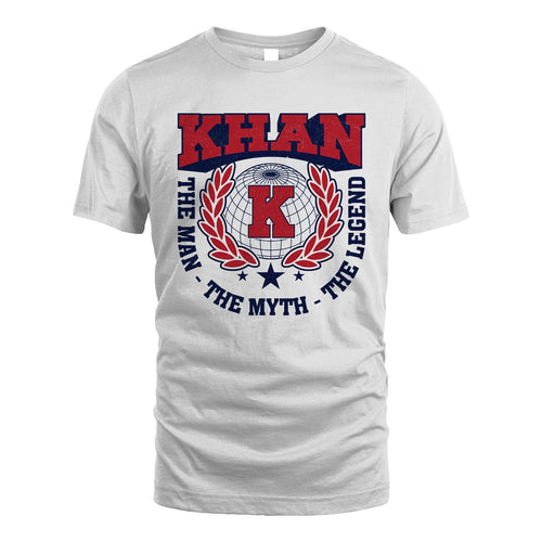 The Man The Myth The Legend Logo Shirt KHAN M1-30