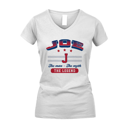 The Man The Myth The Legend With Your Name Shirt JOE M1-35
