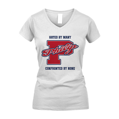 Hated By Many Confronted By None Personalized Name Shirt PHILIP M1-8