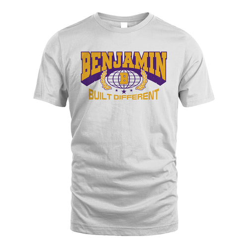 Your Name Built Different Sporty Shirt BENJAMIN M1-32