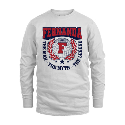 The Man The Myth The Legend Logo Shirt FERNANDA M1-30