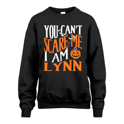 You Can't Scare Me I Am Funny Halloween Shirt LYNN M1-45