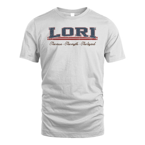 The Man The Myth The Legend Vintage Shirt LORI M1-6