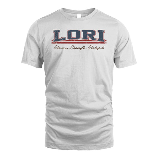 The Man The Myth The Legend Vintage Shirt LORI M1-6