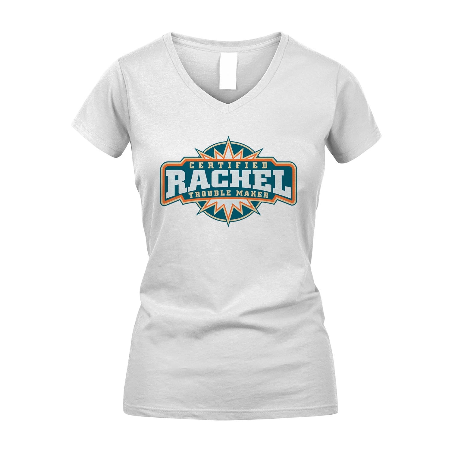 Certified Your Name Trouble Maker Shirt RACHEL M1-36