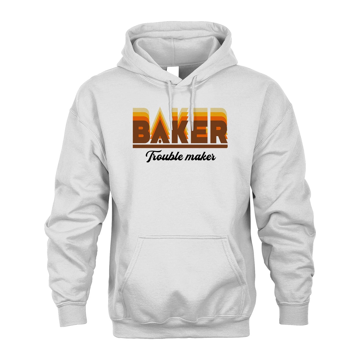 Your Name Trouble Maker Funny Shirt BAKER M1-34