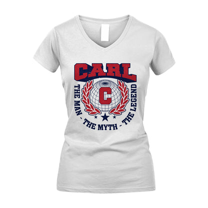 The Man The Myth The Legend Logo Shirt CARL M1-30