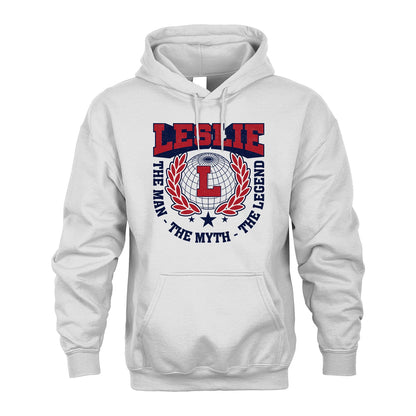 The Man The Myth The Legend Logo Shirt LESLIE M1-30