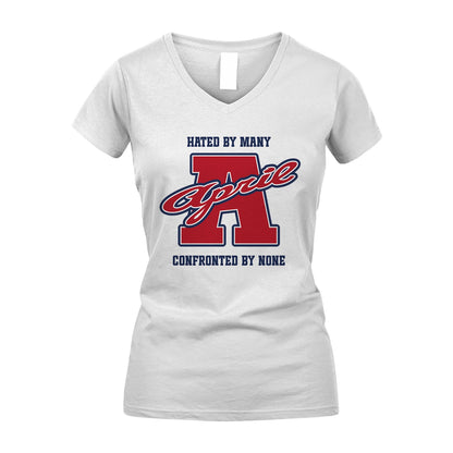 Hated By Many Confronted By None Personalized Name Shirt APRIL M1-8