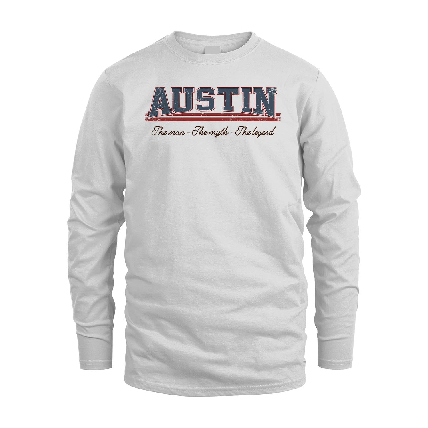 The Man The Myth The Legend Vintage Shirt AUSTIN M1-6