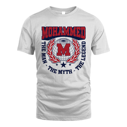 The Man The Myth The Legend Logo Shirt MOHAMMED M1-30