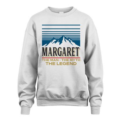 The Man The Myth The Legend Vintage Mountain Shirt MARGARET M1-19
